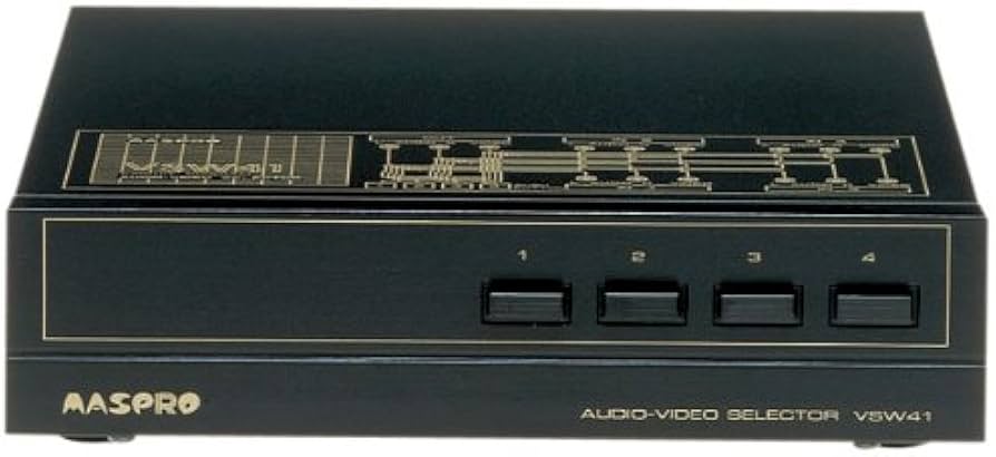 Amazon | マスプロ電工 AVセレクター VSW41 | マスプロ電工 | AVセレクター