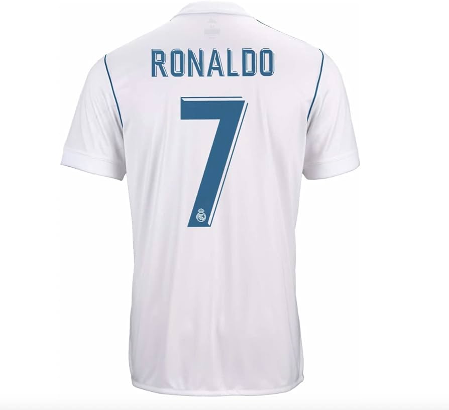 Amazon.co.jp: 2017 - 2018 レアルマドリード ホーム #7 ロナウド 名前