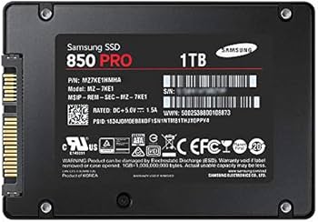 Amazon.com: Samsung 850 PRO - 1TB - 2.5-Inch SATA III Internal SSD