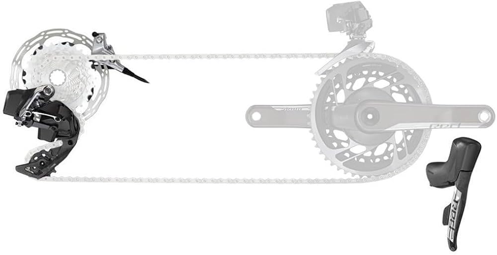 Amazon | SRAM RED eTap AXS 電子ロードグループセット - 1倍、12速