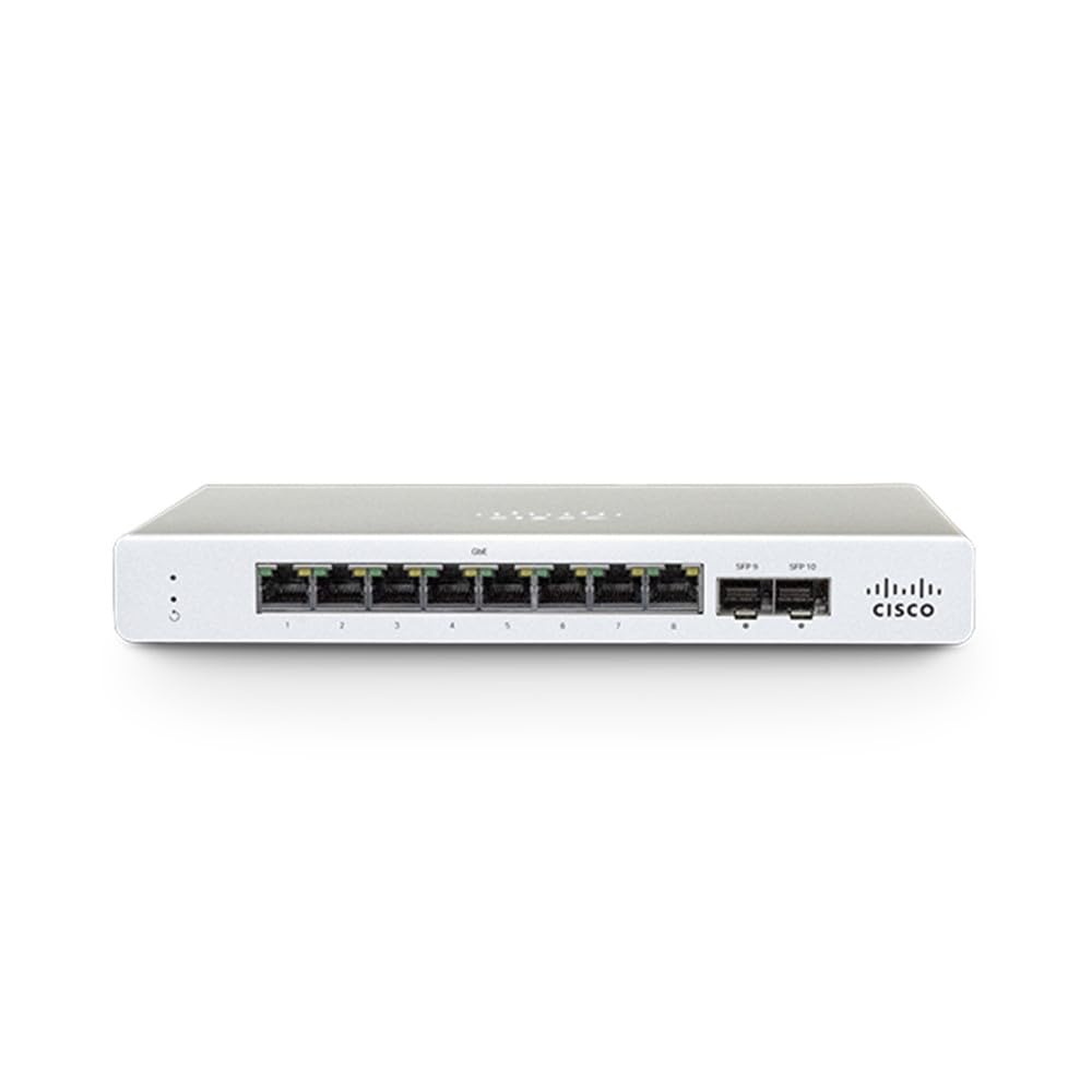 Amazon.com: Meraki Cisco MS130-8P Cloud Managed Switch - 8X 1GbE +