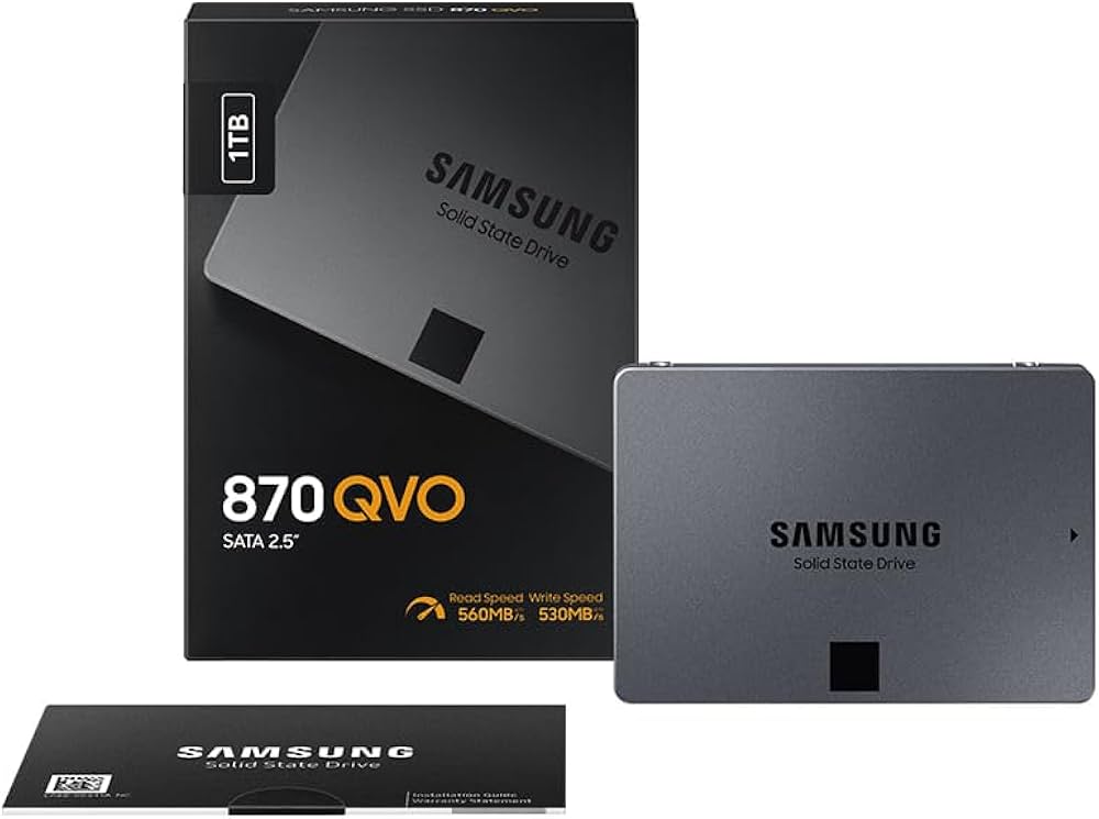 Samsung 870 QVO 2 TB SATA 2.5 Inch Internal Solid State Drive (SSD