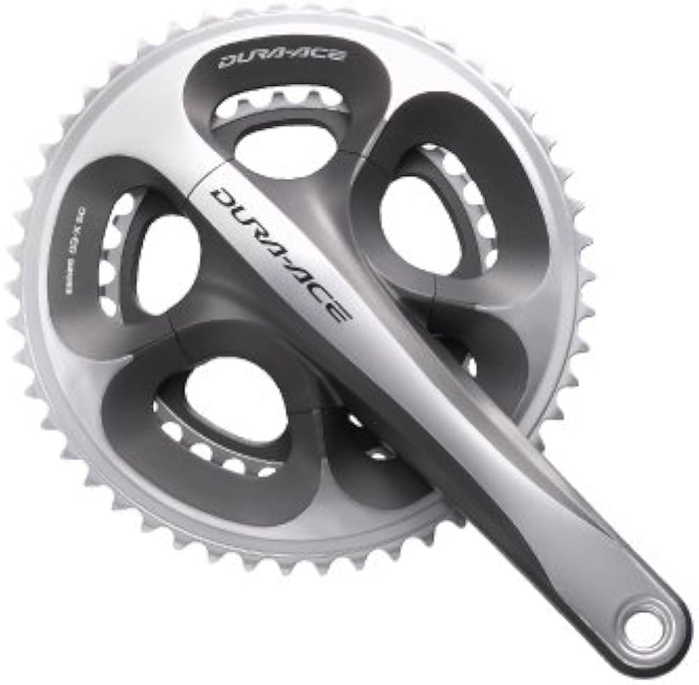 Amazon | シマノ Dura-Ace コンパクトクランクセット(シルバー、50/34