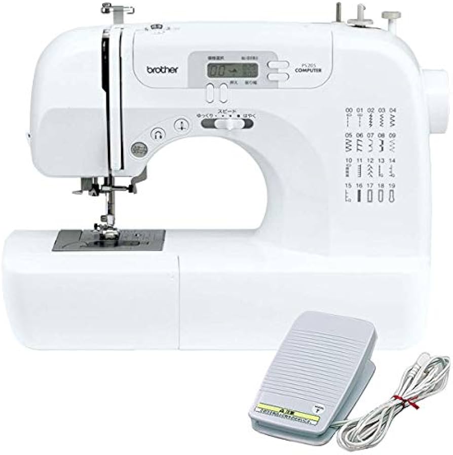 Amazon | ブラザーコンピュータミシン「PS205」（PS202のモデル