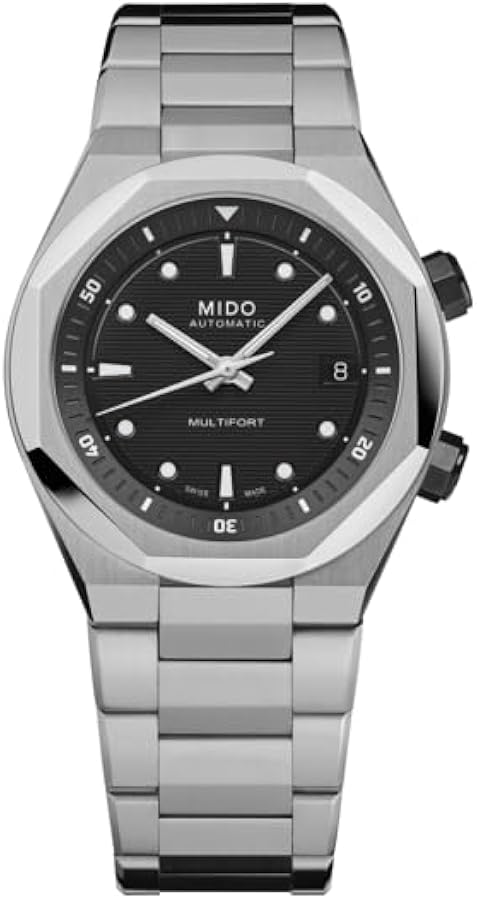 Amazon.com: MIDO Multifort 8 Two Crowns - Swiss Automatic Watch
