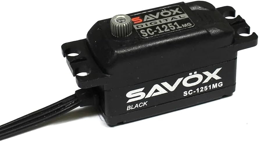 Amazon.com: Savox SC-1251MG Be Coreless Motor Metal Gear : Toys
