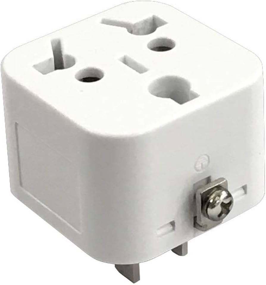 Amazon.co.jp: カシムラ 国内用 マルチ変換プラグ ホワイト 本体電源