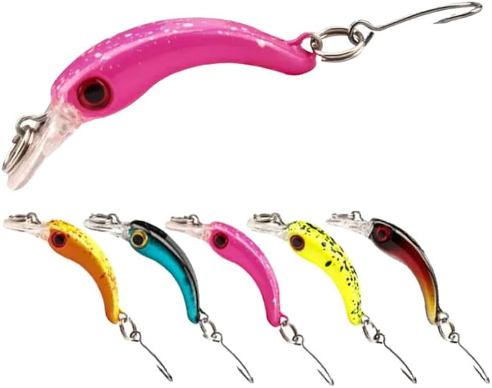 Amazon.co.jp: 【PBルアー】エリアクランク への字 1.5g 30mm 5色