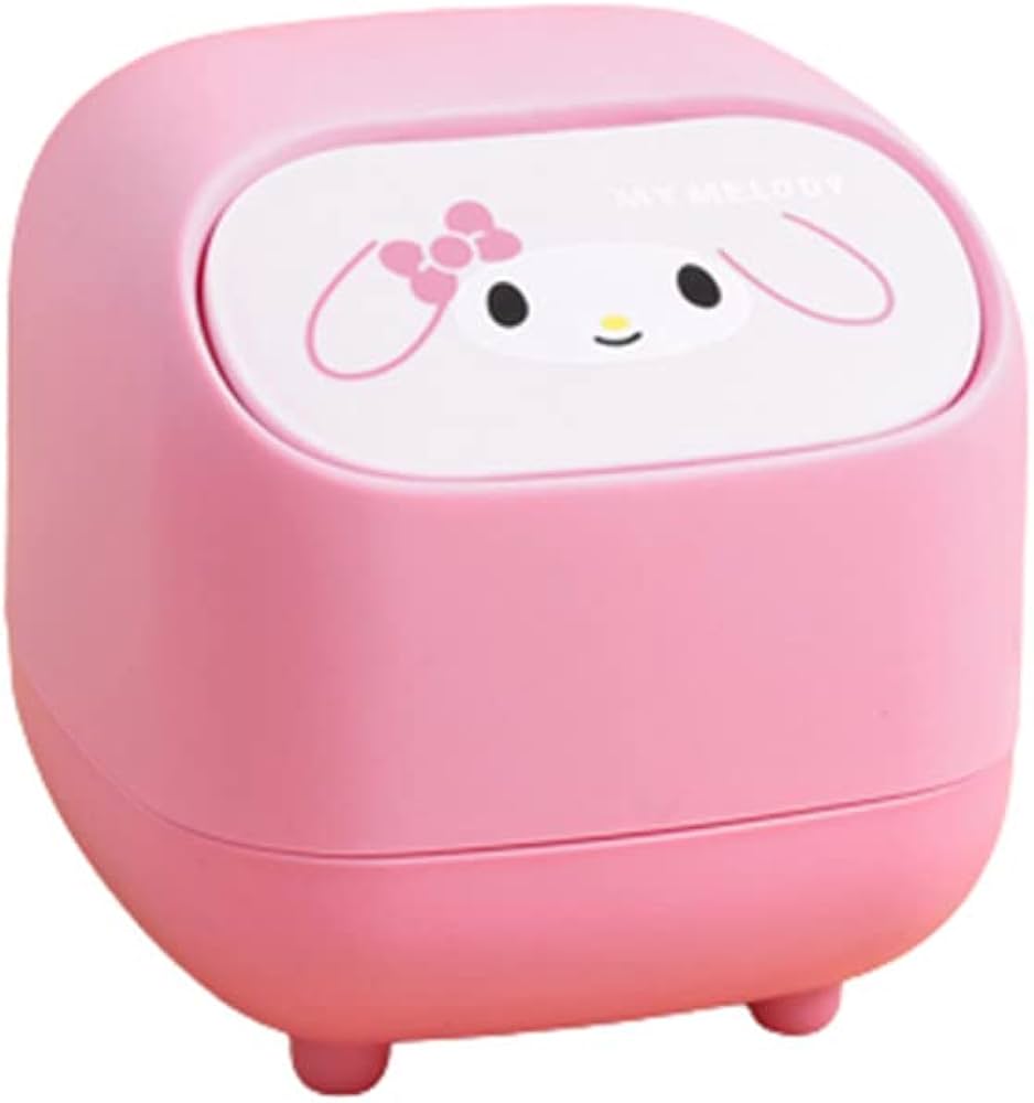Amazon｜フタ付きゴミ箱 卓上ゴミ箱 ハローキティ シナモロール マイ