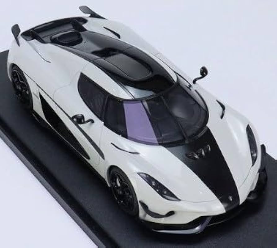 Amazon | GT SPIRIT 1/18 ケーニグセグ レゲーラ ホワイト 完成品