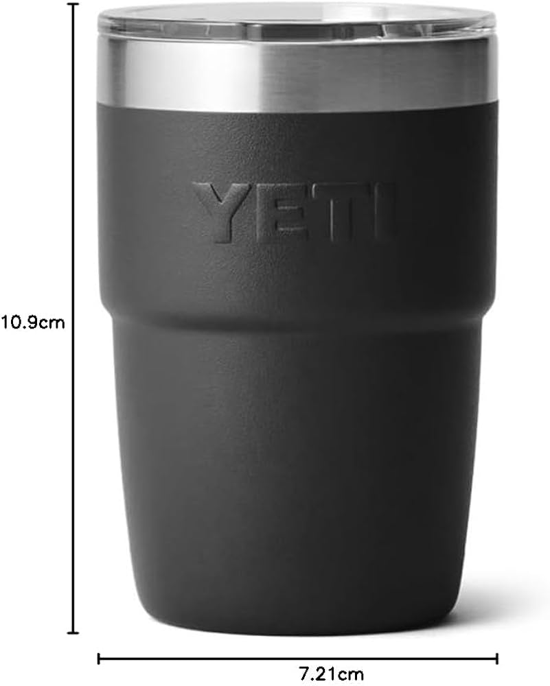 Amazon.co.jp: YETI Rambler 8 oz Stackable Cup, Stainless Steel