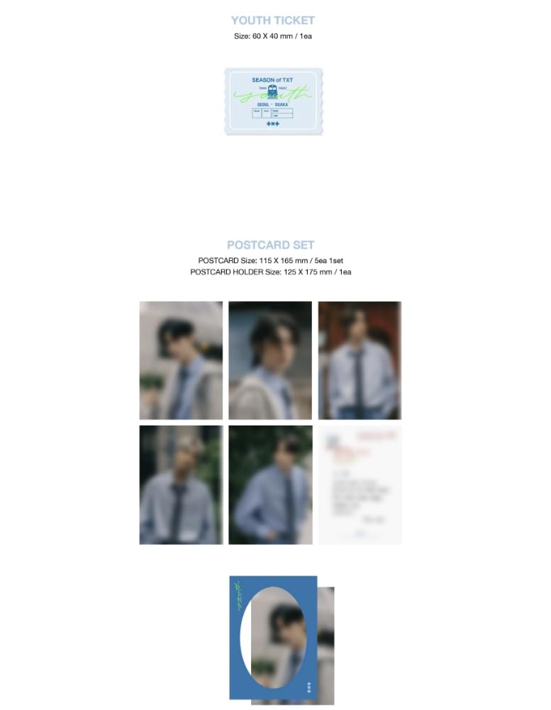 Amazon.com: TXT - Season of TXT: YOUTH 2nd Summer Photobook : Home