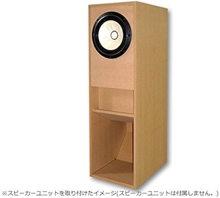 Amazon | 20cmバックロードホーンエンクロージャー組立キット 2本