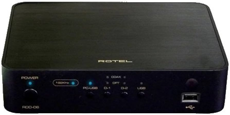 Amazon.co.jp: ローテル ヘッドホンアンプ・DAC RDD06 : 家電＆カメラ