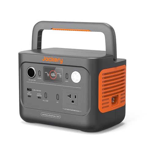 Amazon.co.jp: Jackery ポータブル電源 240 256Wh 定格出力300W 瞬間