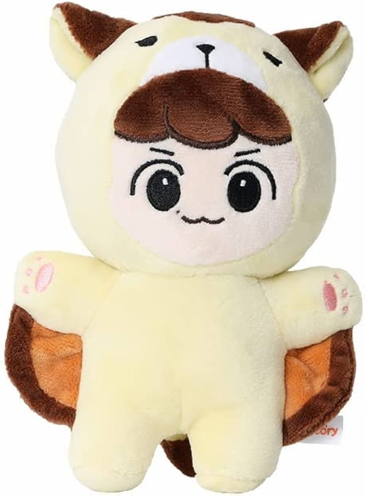 Amazon.co.jp: EXO ぬいぐるみ 15cm パジャマ着動物かわいいベッキョン