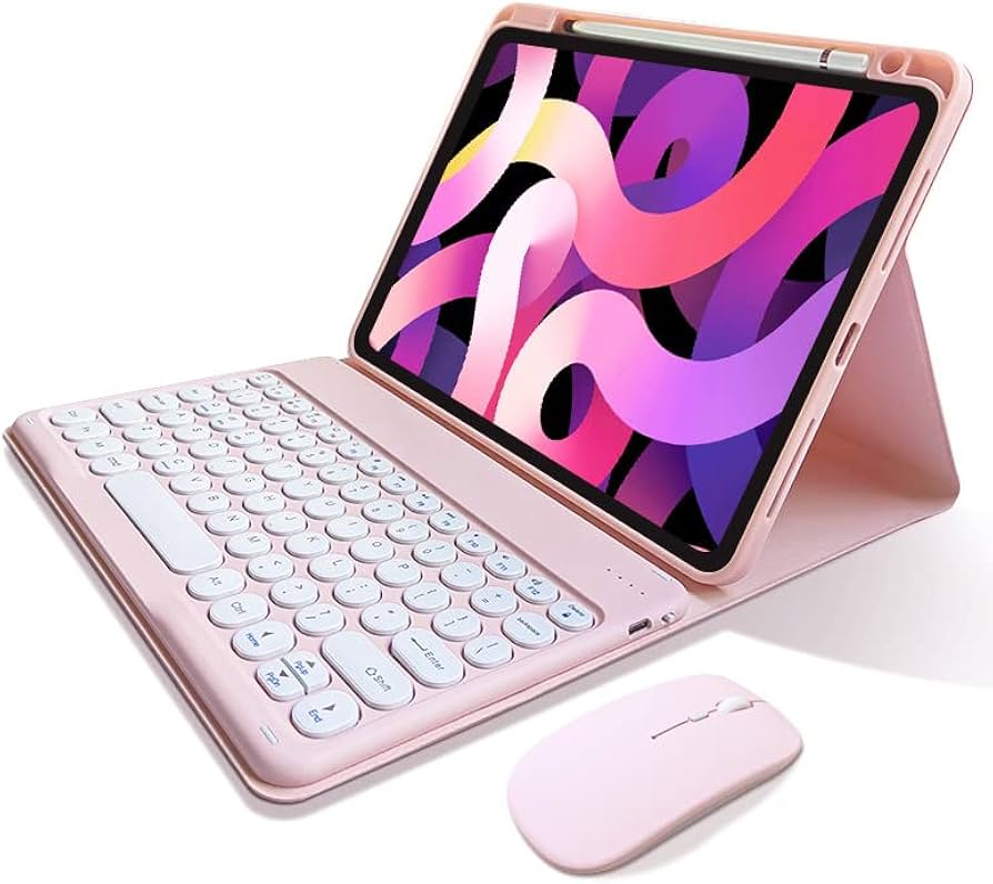 Amazon | マウス付き iPad Pro 13 インチ (M5/M4) キーボードケース 丸