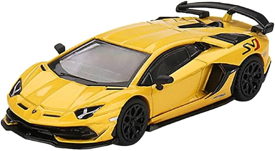 Amazon | TrueScale Miniatures MINI GT 1/64 ランボルギーニ アヴェン