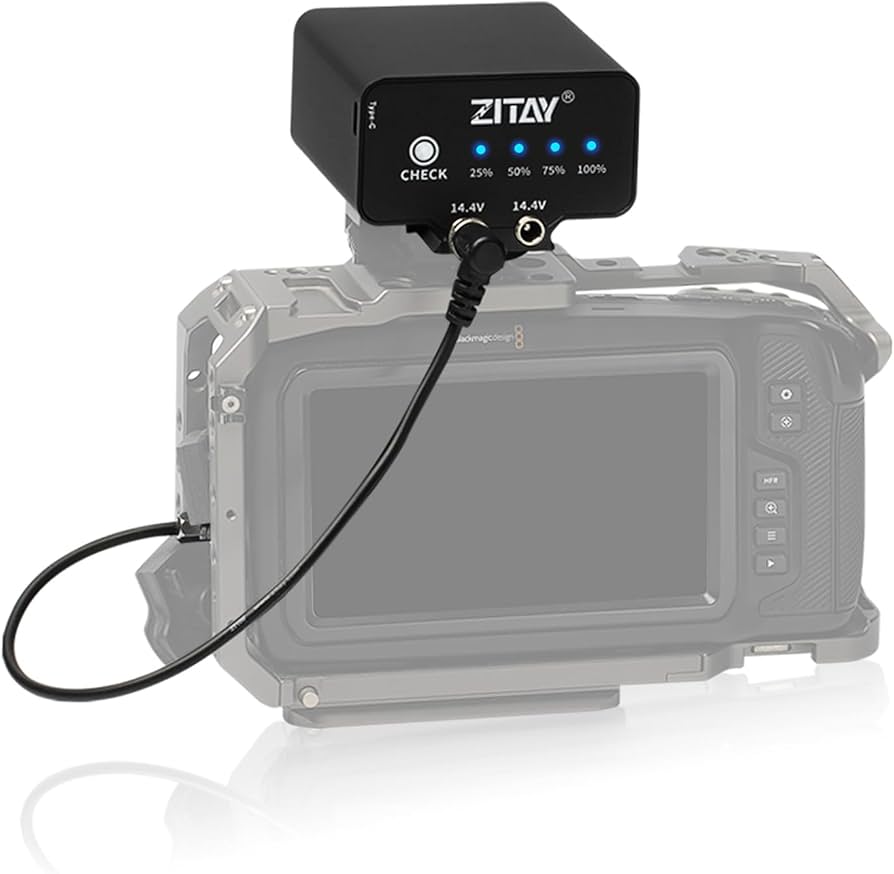 Amazon.com : ZITAY 95WH External Camera Battery Compatible with