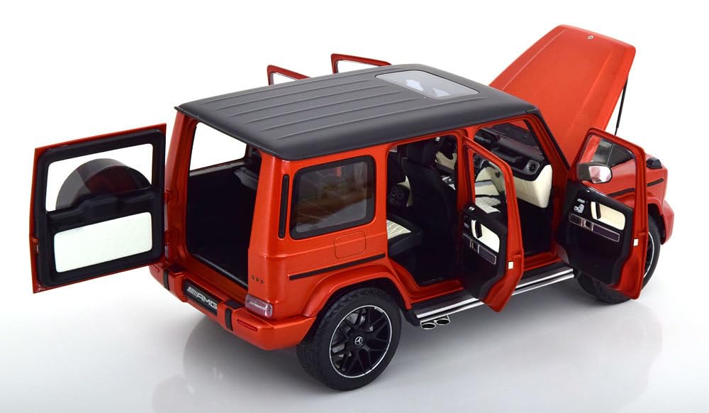 Amazon | minichamps 1/18 Mercedes Benz AMG G63 W463 copper orange