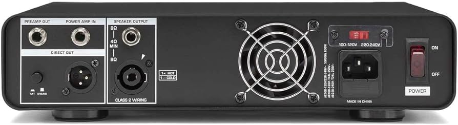 Amazon.co.jp: HARTKE (ハートキー) ベースヘッドアンプ 300W 3バンド