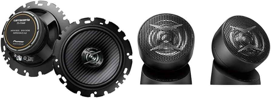 Amazon.co.jp: パイオニア スピーカー カロッツェリア TS-F1640-2 16cm