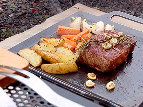 Amazon.co.jp: ZEOOR(ゼオール) 極厚バーベキュー鉄板 板厚9mm 330