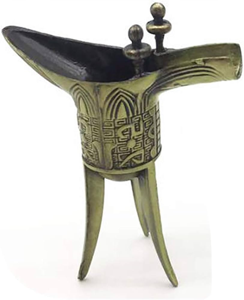 Amazon.co.jp: 清酒杯 古代の皇室や帝王の工芸品をかたどった純銅製の