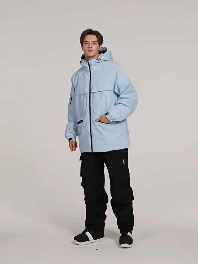 Amazon.co.jp: [HOTIAN] スノーボードウェア メンズ スキーウェア 上下