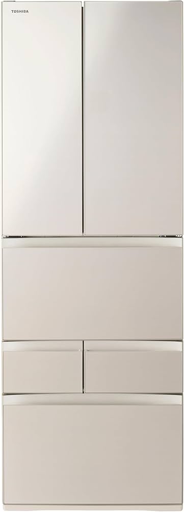 Amazon.co.jp: TOSHIBA(東芝) 冷蔵庫 幅65.0㎝ 509L フレンチドア GR