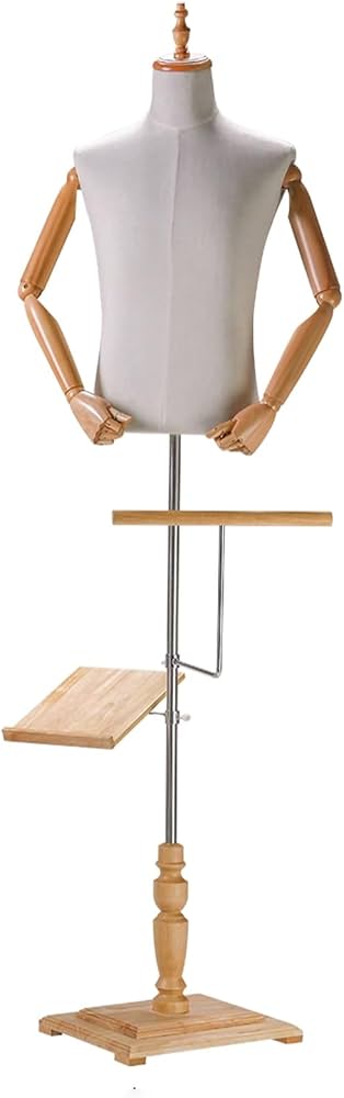 Amazon | マネキン トルソー 上半身 大きい メンズ 洋裁用 衣装