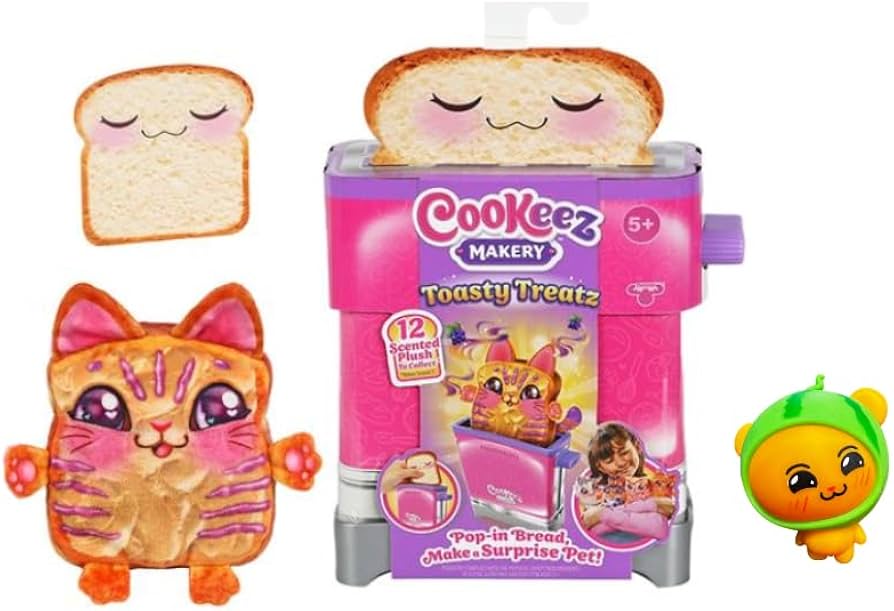 Amazon.com: INCREDITOYZ Cookeez Makery Toasty Treatz Mini Squishy