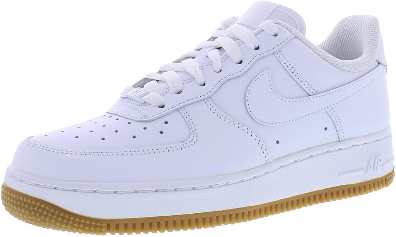 Amazon | [ナイキ] AIR FORCE 1 07 エアフォース1 白 ガム WHITE