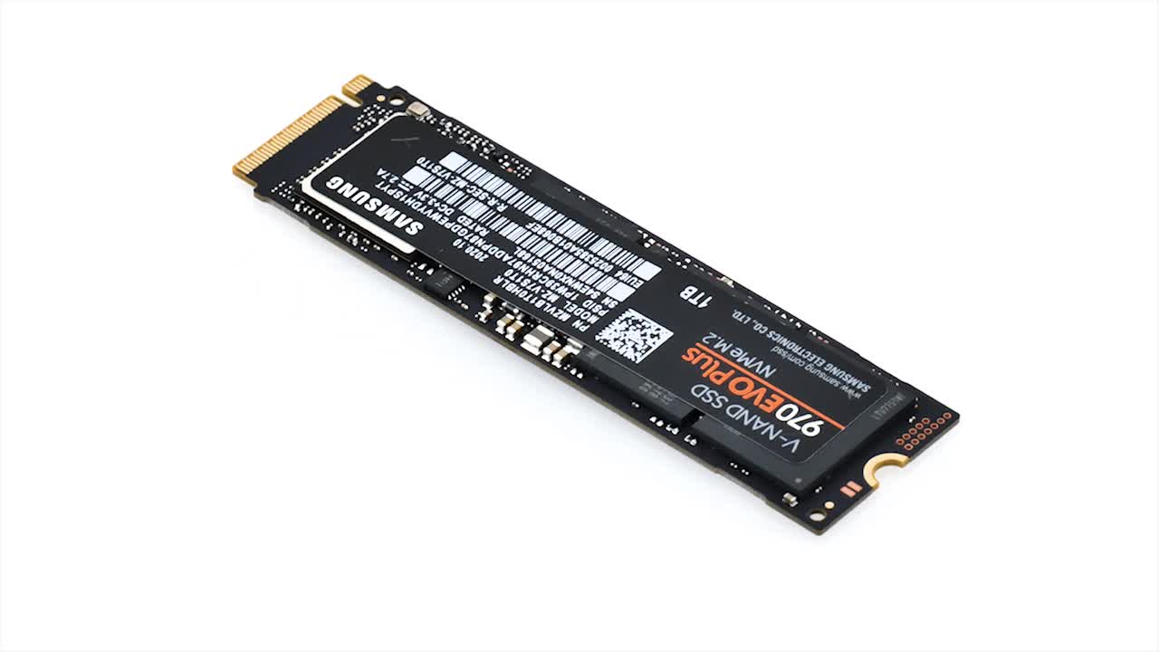 Samsung 970 EVO Plus NVMe M.2, 1 TB SSD, 3.500 MB/sn Okuma, 3.300