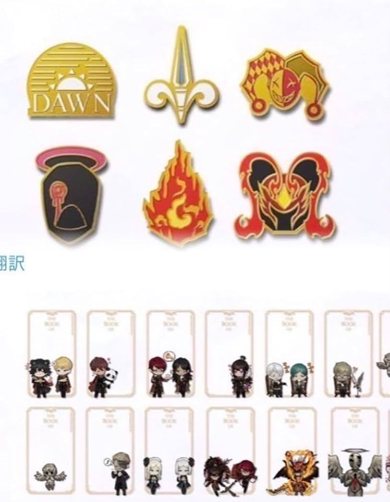 Amazon.co.jp: ライブラリー オブ ルイナ ピンバッジセット?カード