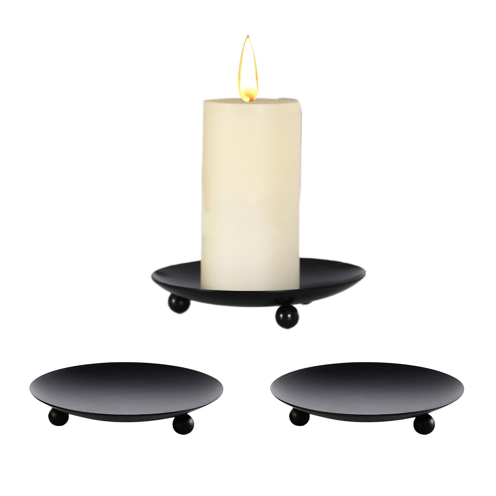 Amazon.co.jp: キャンドルホルダー 2個 キャンドルスタンド 燭台 蝋燭