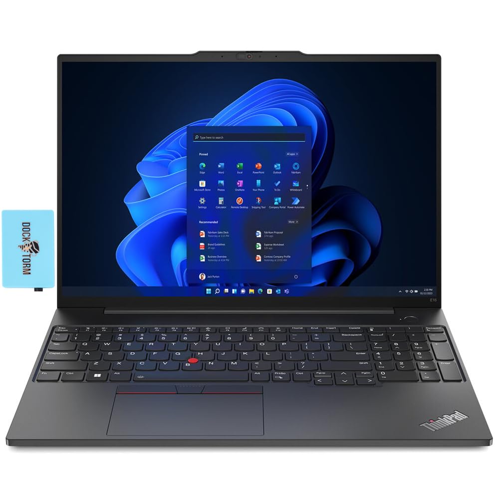 Amazon.com: Lenovo Thinkpad E16 Gen 2 Home & Business Laptop (AMD