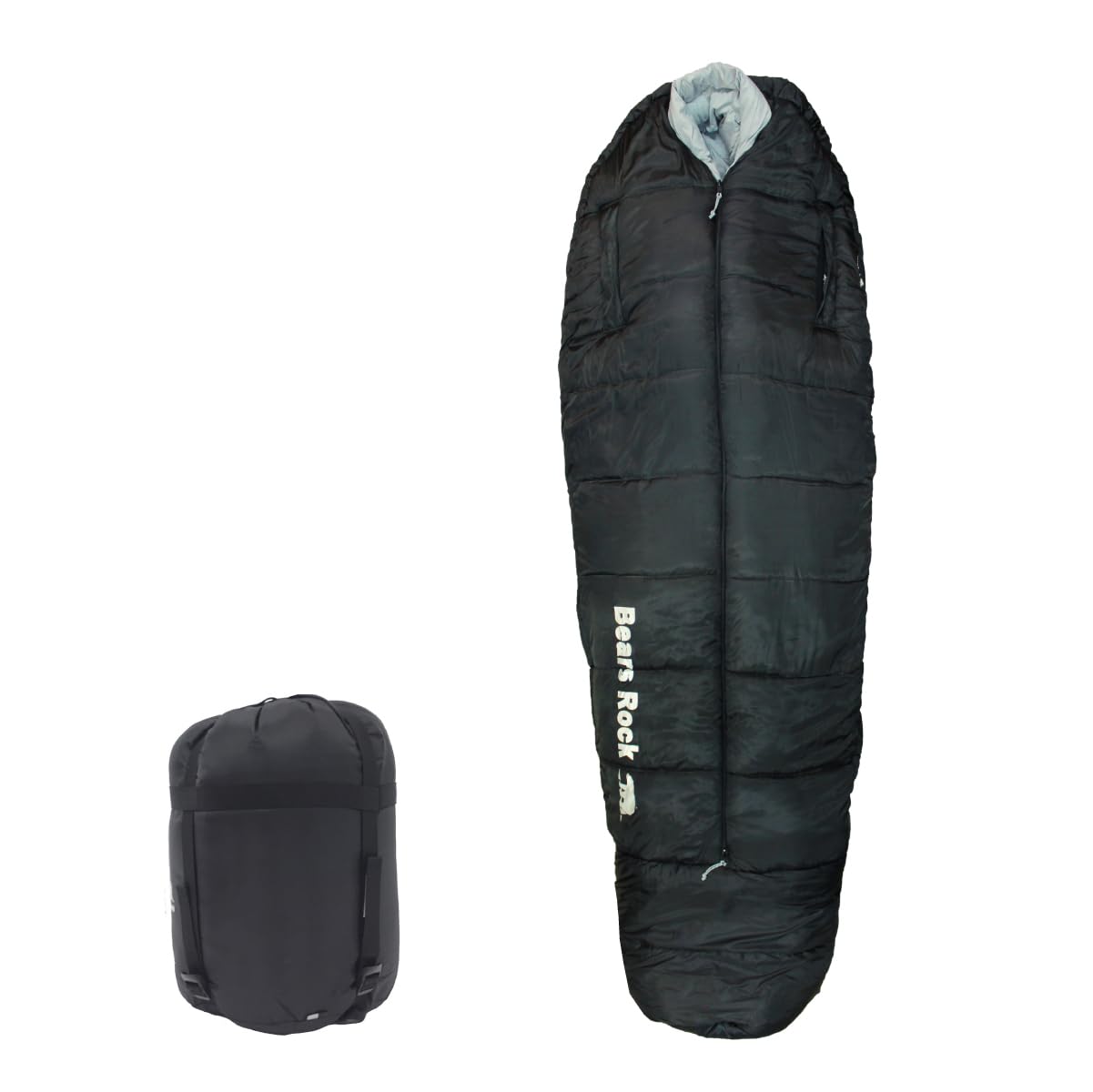 Amazon.co.jp: Bears Rock ベアーズロック -15度 寝袋 シュラフ マミー
