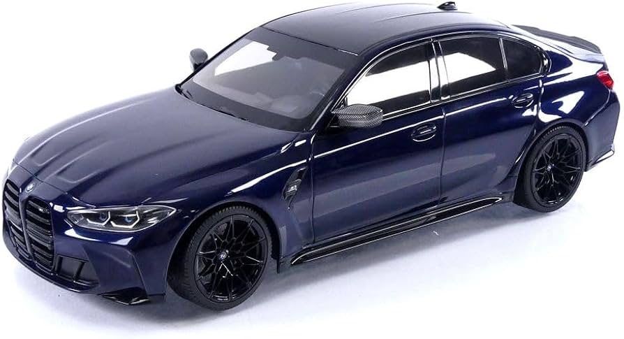 Amazon.com: Minichamps 155020201 1:18 BMW M3-2020-Blue Collectible