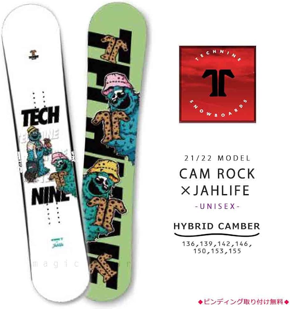Amazon | スノーボード 板 メンズ レディース 単品 2022 TECH NINE