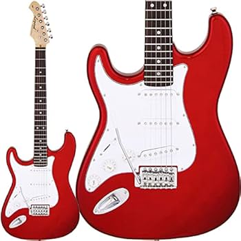 Amazon | エレキギター 左利き 初心者セット ストラトキャスタータイプ