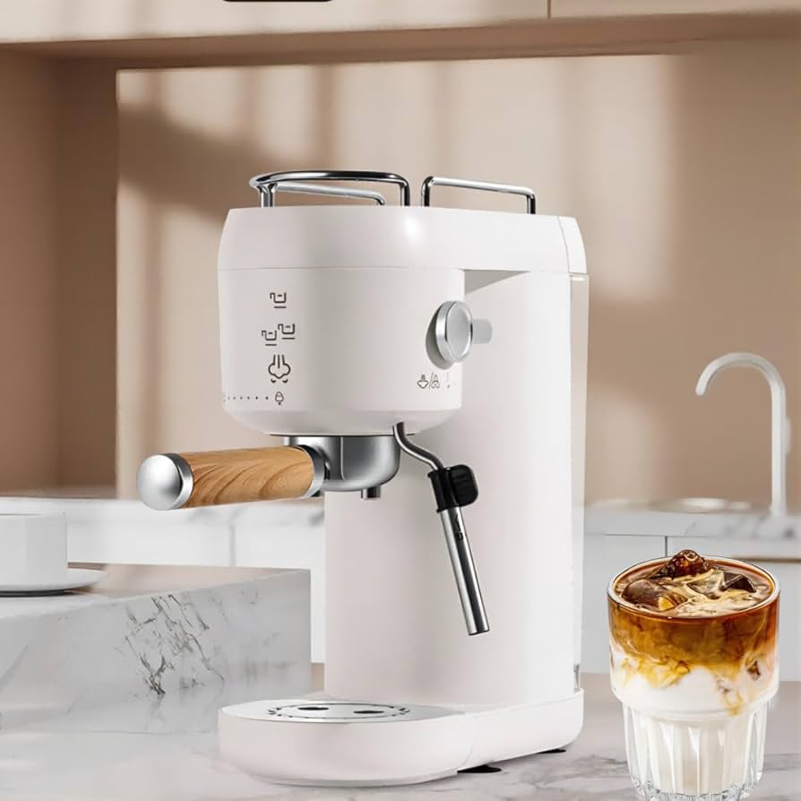 Amazon | JOGIO 半自動家庭用エスプレッソマシン コーヒーマシン