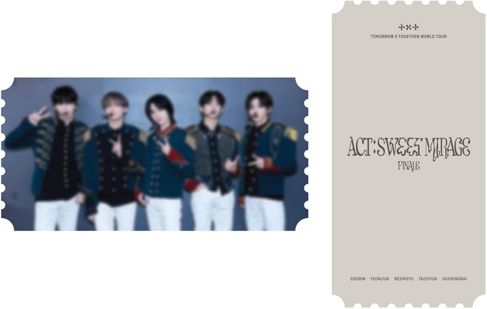 Amazon.co.jp: TXT - World Tour Act : Sweet Mirage Finale [韓国盤