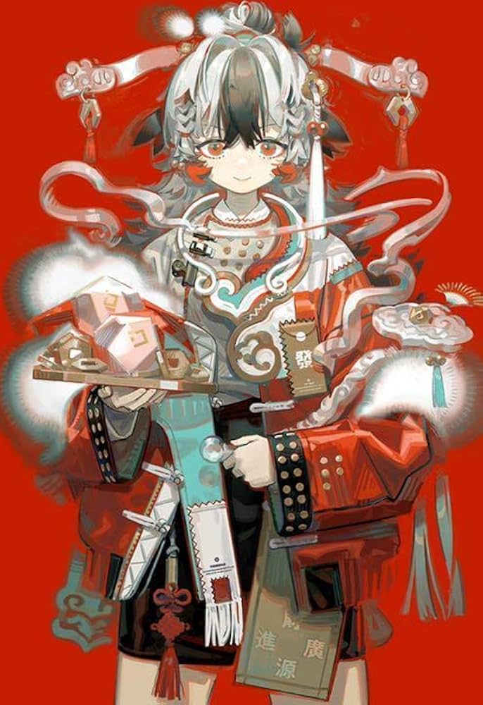 Amazon.co.jp: アークナイツ NoriZC 財神 スノーズント ポスター