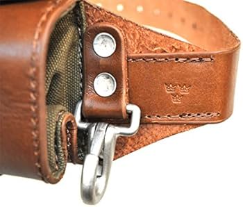 Amazon | スウェーデン軍タイプ レザーバンダリア◇ミリタリー カオス