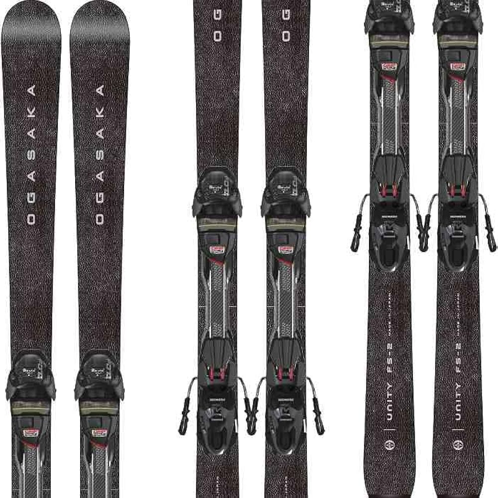 Amazon | オガサカ スキー板 2025 OGASAKA U-FS 2/BK + FDT TP 10