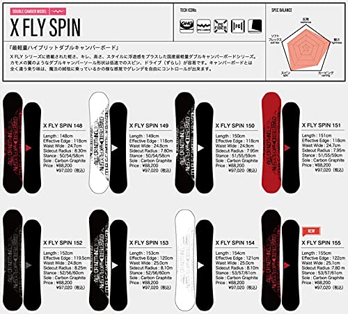 Amazon.co.jp: 21-22 011 Artistic X FLY SPIN エックスフライ スピン