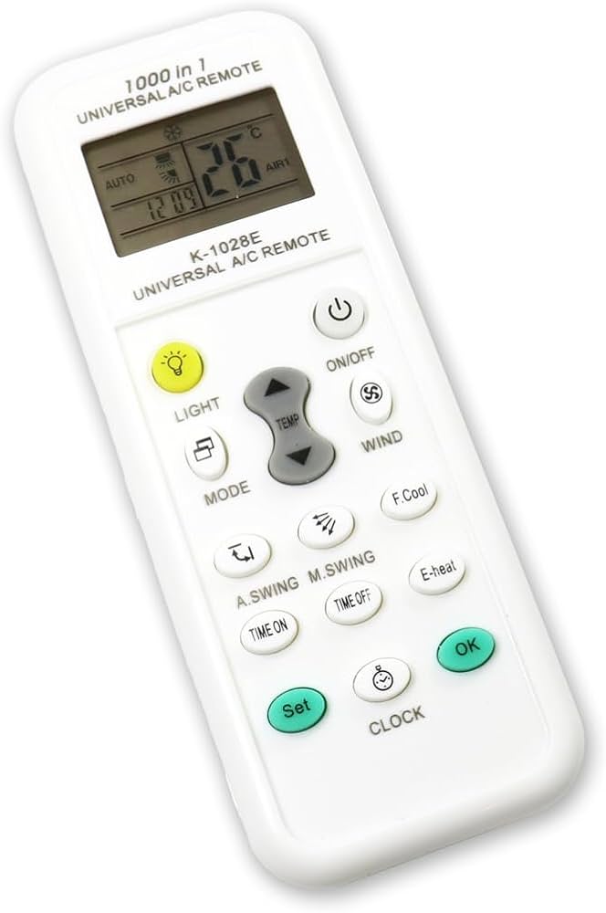 Amazon.co.jp: ユニバーサル エアコン マルチ リモコン K-1028E 汎用