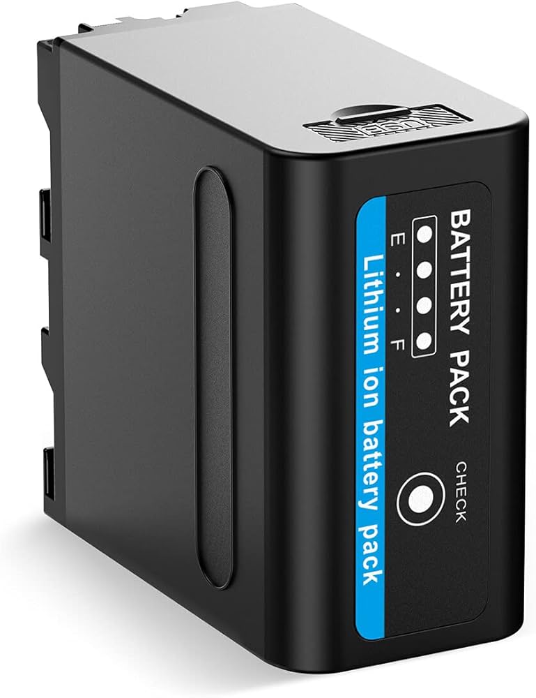 Amazon | NP-F970交換バッテリー6600mAh Sony NP F970,F750,F960,F530