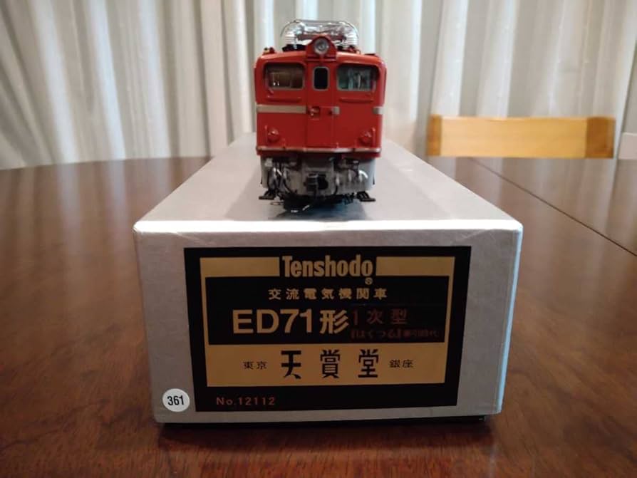 Amazon | 天賞堂 国鉄ED71 1次型 はくつる牽引時代 | 鉄道模型 通販